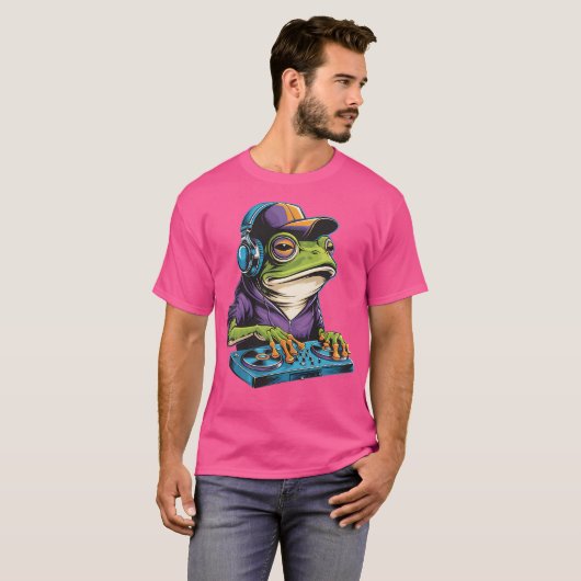 Djカエル Tシャツ (正面フル)