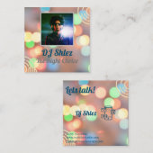 DJカスタマイズ名刺  スクエア名刺 (正面/裏面)