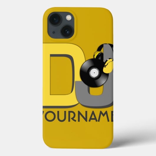 DJカスタムカラー&モノグラムケース Case-Mate iPhoneケース (裏面)