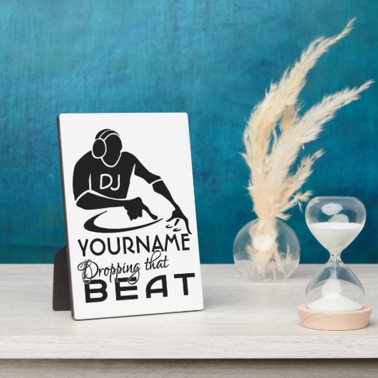 DJカスタムカラー&モノグラムプラーク フォトプラーク (側面)