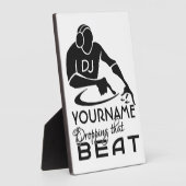 DJカスタムカラー&モノグラムプラーク フォトプラーク (側面)