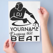 DJカスタムチラシ チラシ (手)