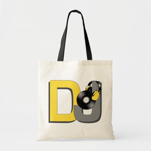 DJカスタムバッグ-スタイルとカラーの選択 トートバッグ (正面)