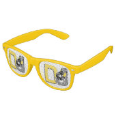 DJカスタムパーティー眼鏡 レトロサングラス (アングル)