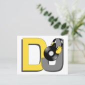 DJカスタムポストカード ポストカード (スタンド正面)