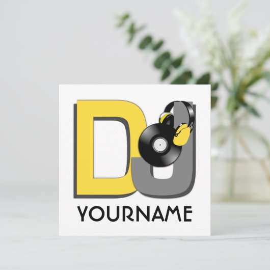 DJカスタム 招待状 (スタンド正面)