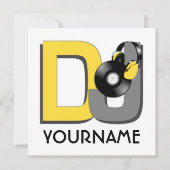 DJカスタム 招待状 (正面)