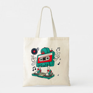 DJカセットテープ トートバッグ