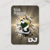 DJカッコいい 名刺 (正面)