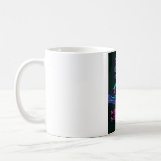 DJキャットコーヒーマグ コーヒーマグカップ (左)