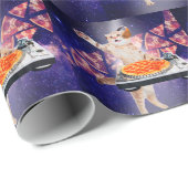 DJキャットターンテーブルミキサー ラッピングペーパー (ロールコーナー)