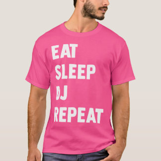 Djギフト用ディスクジョッキーSynthesizer Electro Club Tシャツ