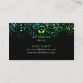 DJグリーンミュージックヘッドフォン 名刺 (裏面)