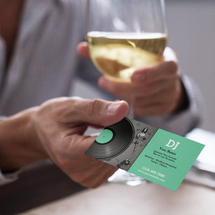 DJグリーン 名刺