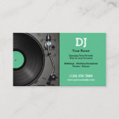 DJグリーン 名刺 (正面)