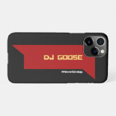 DJグースケース iPhoneケース (裏面横)