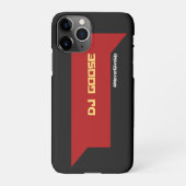 DJグースケース iPhoneケース (裏面)