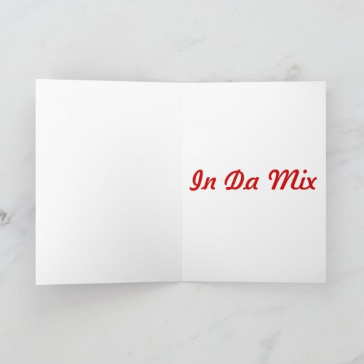 DJサンタ シーズンカード (内部)