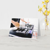 DJシステム カード (黄色い花)