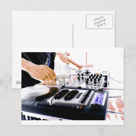 DJシステム ポストカード (正面/裏面)