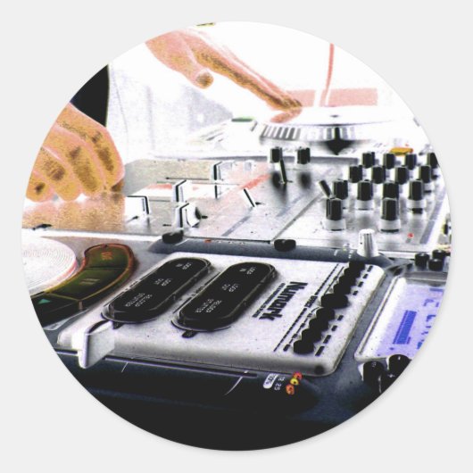 DJシステム ラウンドシール (正面)