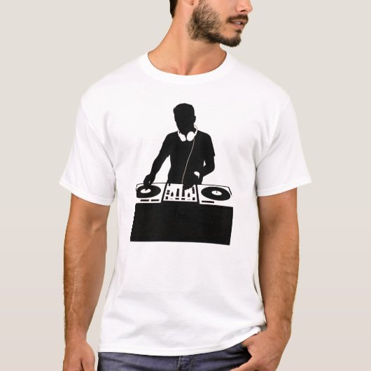 DJシルエット Tシャツ (正面)