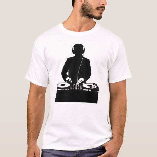 DJシルエット Tシャツ (正面)