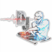 Djシール シール (正面)