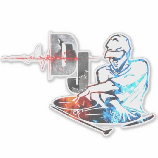 Djシール シール (正面)