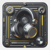 DJシール スクエアシール (正面)