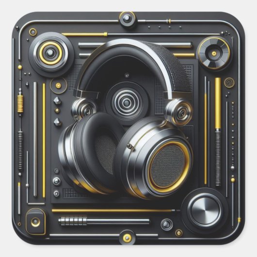 DJシール スクエアシール (正面)