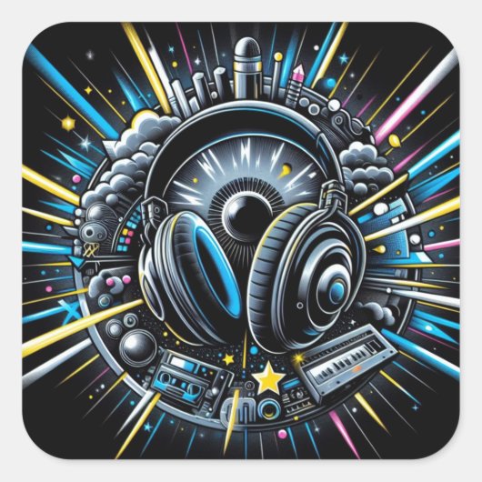 DJシール スクエアシール (正面)