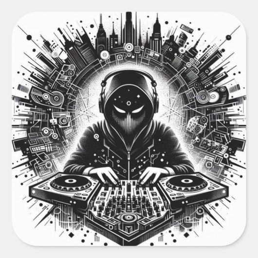 DJシール スクエアシール (正面)