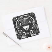 DJシール スクエアシール (封筒)