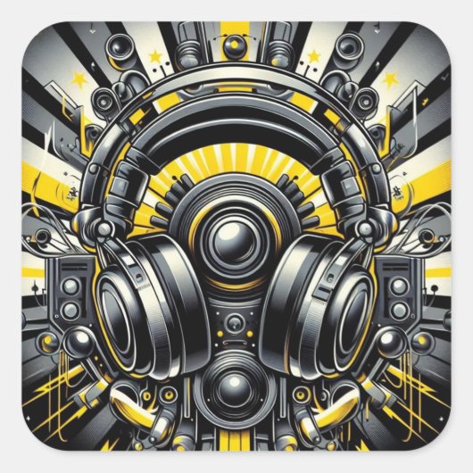 DJシール スクエアシール (正面)