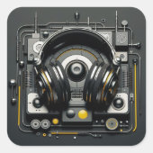 DJシール スクエアシール (正面)