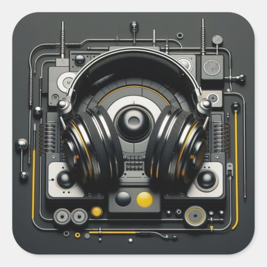 DJシール スクエアシール (正面)