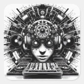 DJシール スクエアシール (正面)