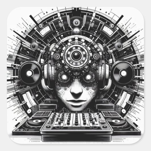 DJシール スクエアシール (正面)