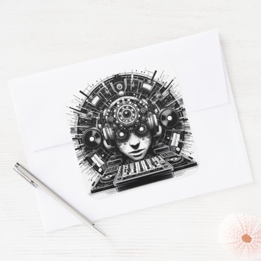 DJシール スクエアシール (封筒)