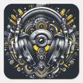 DJシール スクエアシール (正面)