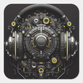 DJシール スクエアシール (正面)