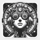 DJシール スクエアシール (正面)