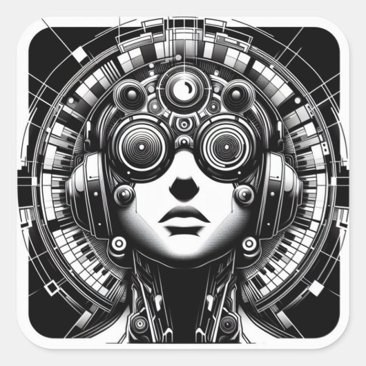 DJシール スクエアシール (正面)