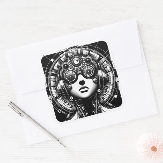 DJシール スクエアシール (封筒)