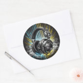 DJシール ラウンドシール (封筒)