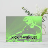 DJジャムセット 招待状 (スタンド正面)