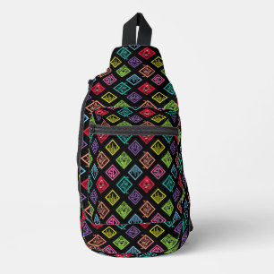 DJスクービードゥーパターン スリングバッグ