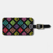 DJスクービードゥーパターン ラゲッジタグ (正面横)