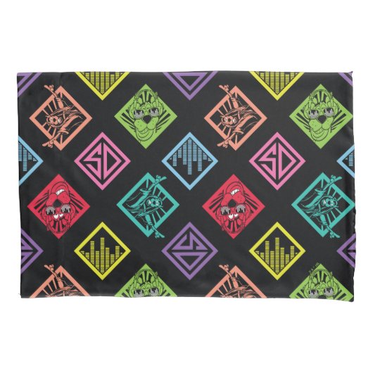 DJスクービードゥーパターン 枕カバー (正面)